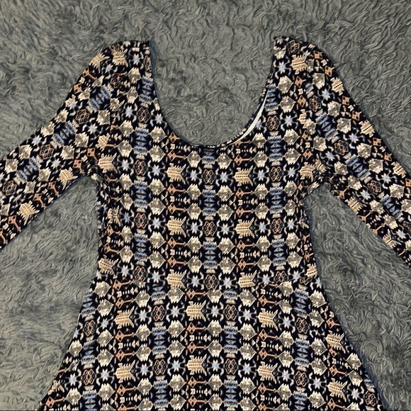 Forever 21 Multiprint A-Line Dress- Price Firm - Picture 3 of 6